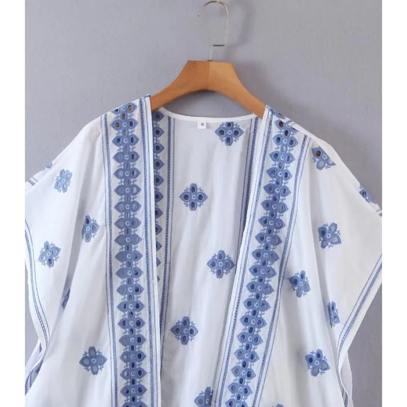 kimono gilet boheme