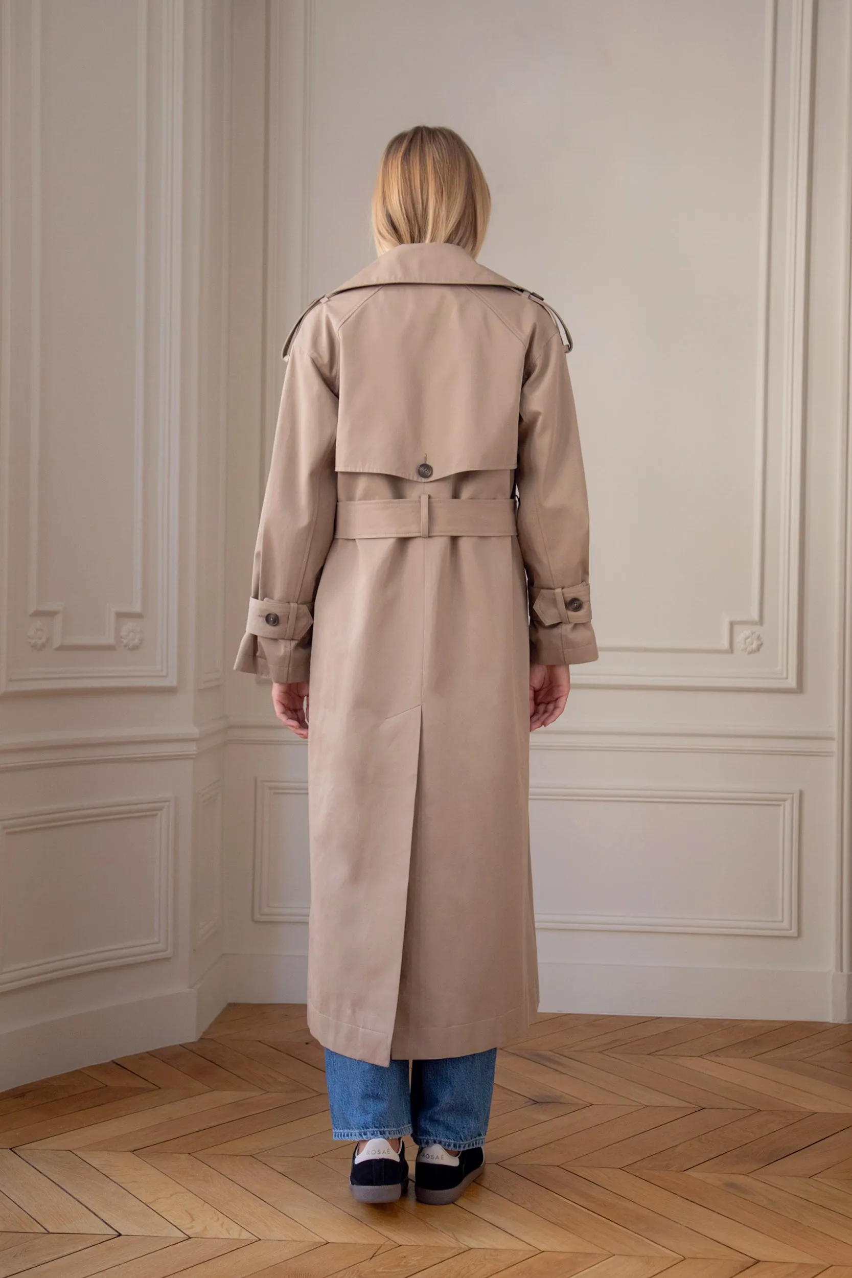 Le Napoléon II - Le Trench-Coat Intemporel & Iconique Réinterpréter, en Gabardine Italienne