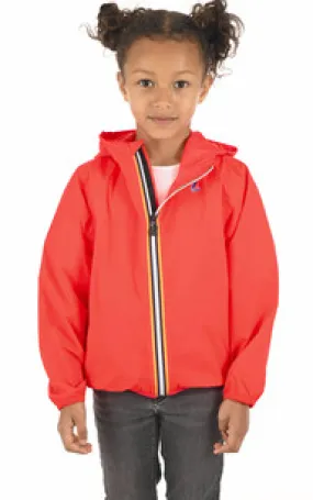 Le vrai 3.0 Claude kids red papavero K-Way - La Canadienne - Coupe-vent / imperméables Textile Rouge