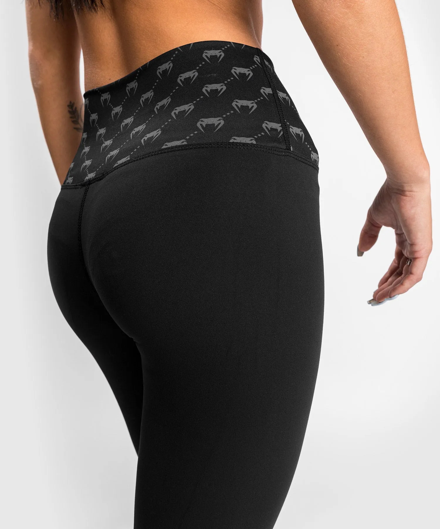 Legging 7/8 Venum Monogram - Pour Femme - Noir/Or Rose