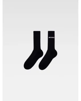 LES CHAUSSETTES JACQUEMUS BLACK - Jacquemus | Chez Maman Rouen