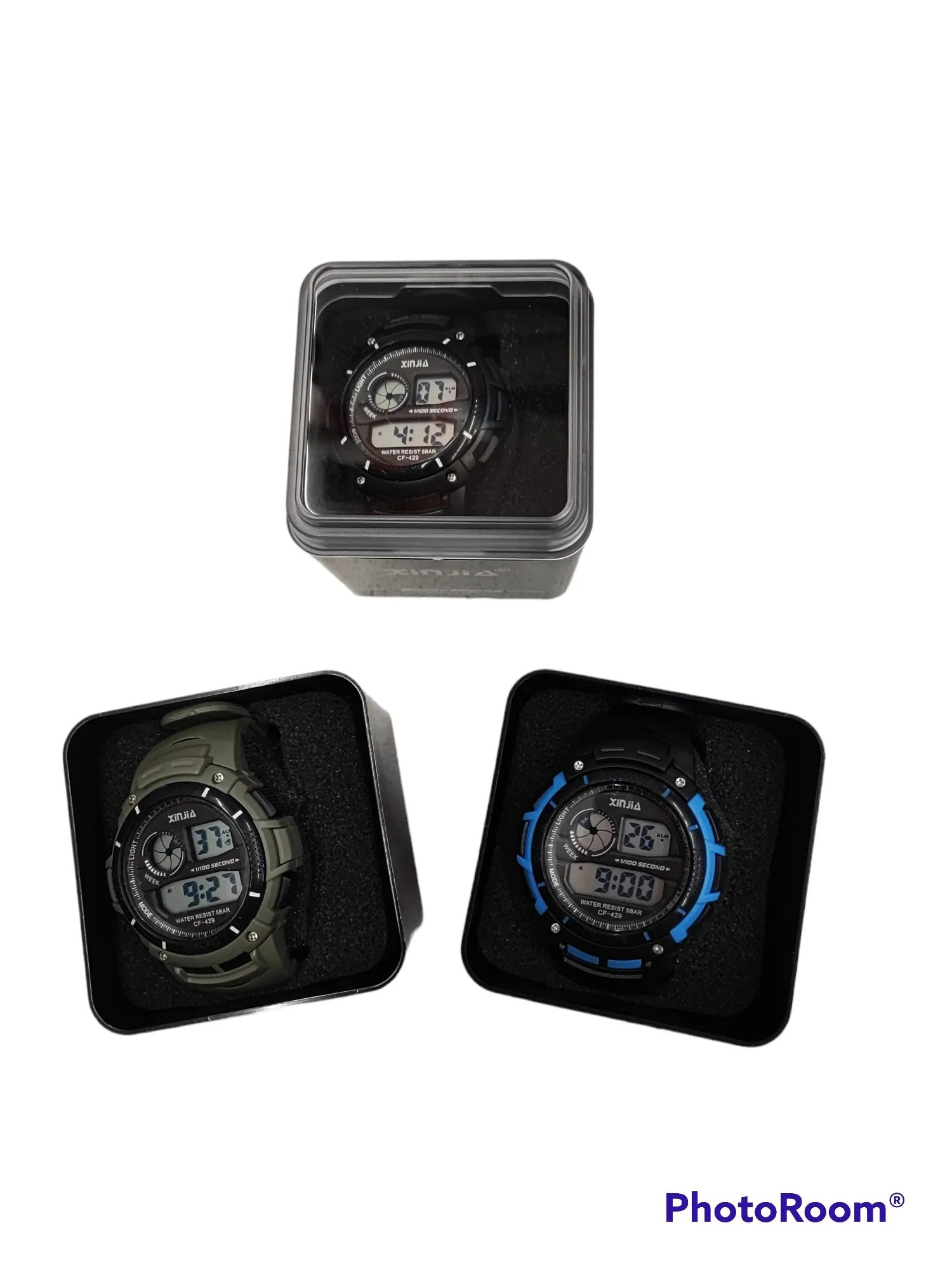 LOT DE 12 -  montres sport homme   ( x12)