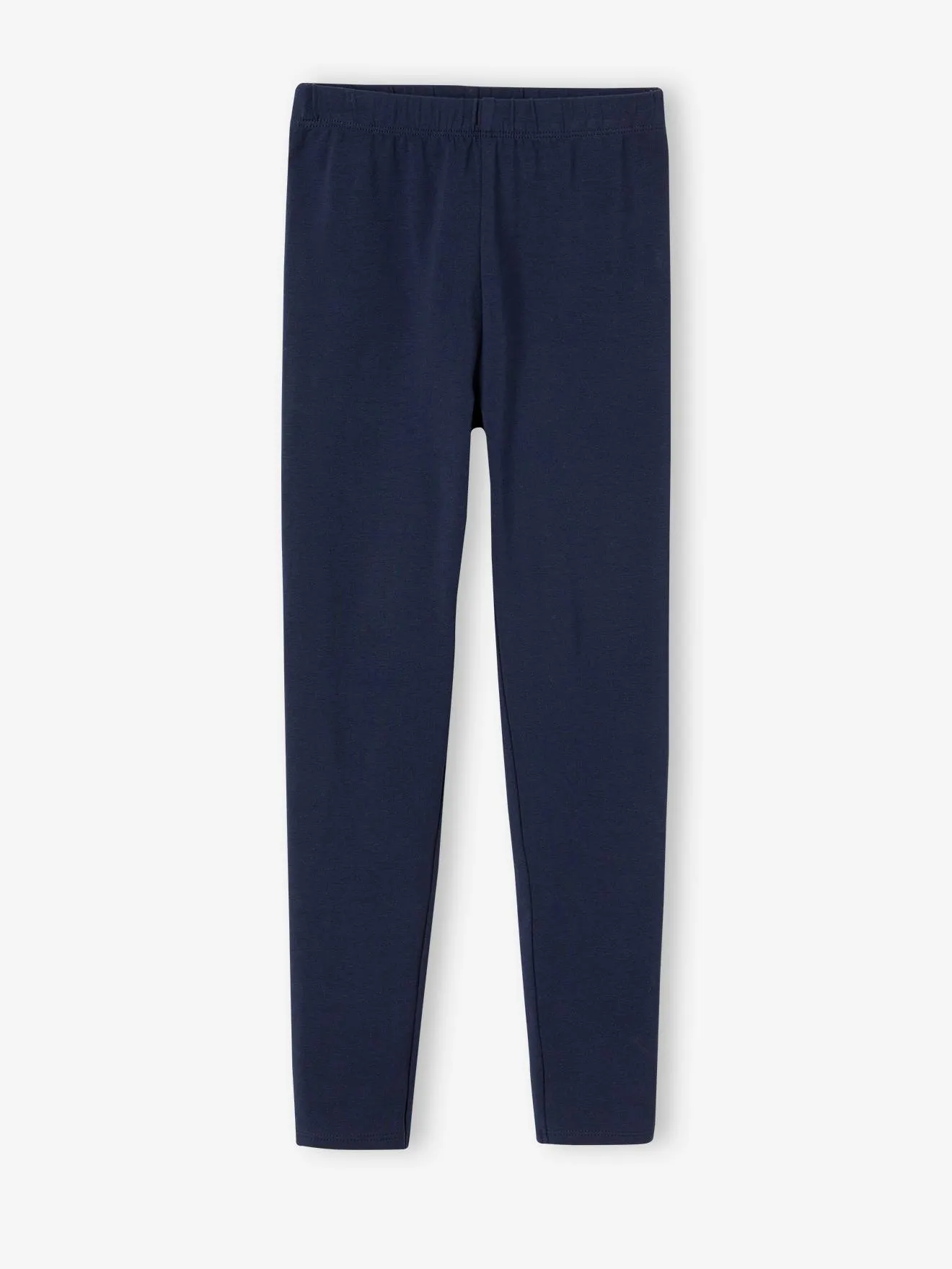Lot de 2 leggings Basics fille anthracite - Vertbaudet