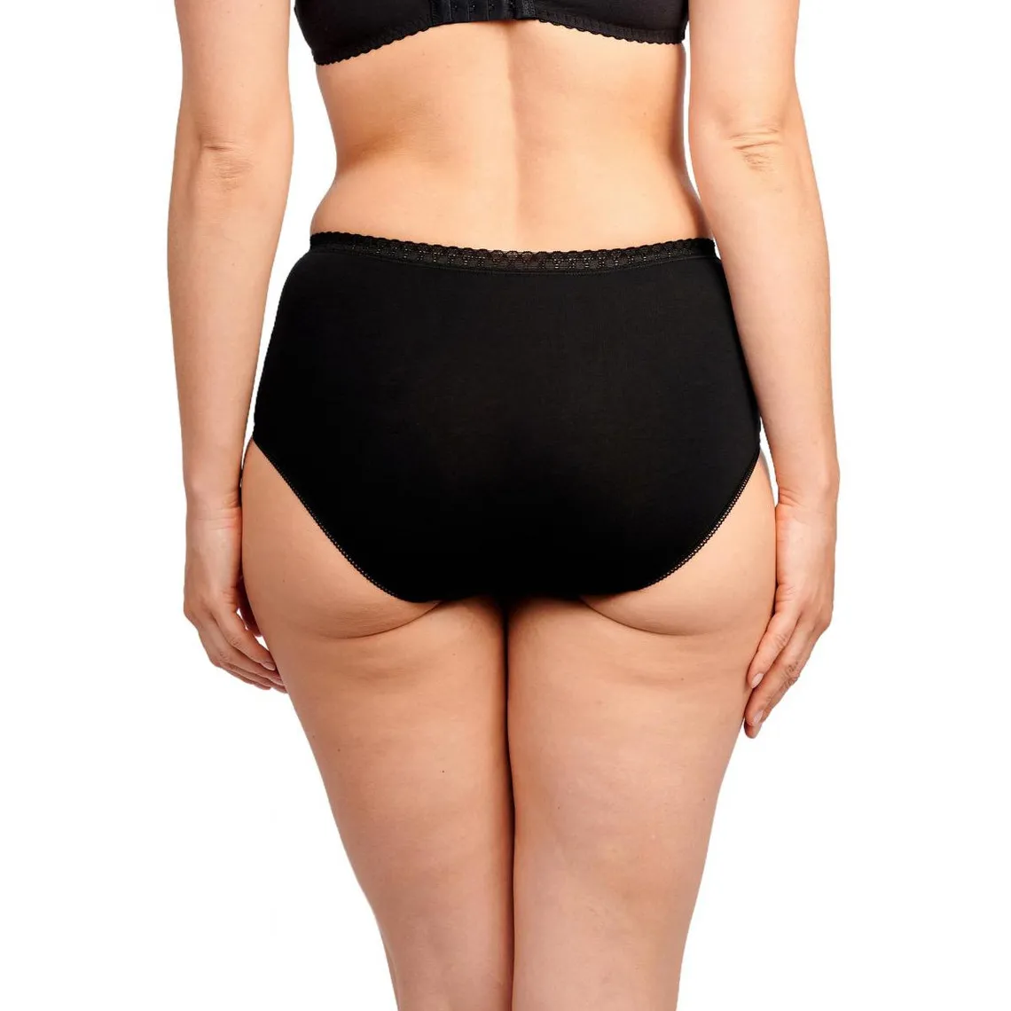 Lot de 3 culottes coton Noir - Sans Complexe | Culottes, slips 3 SUISSES