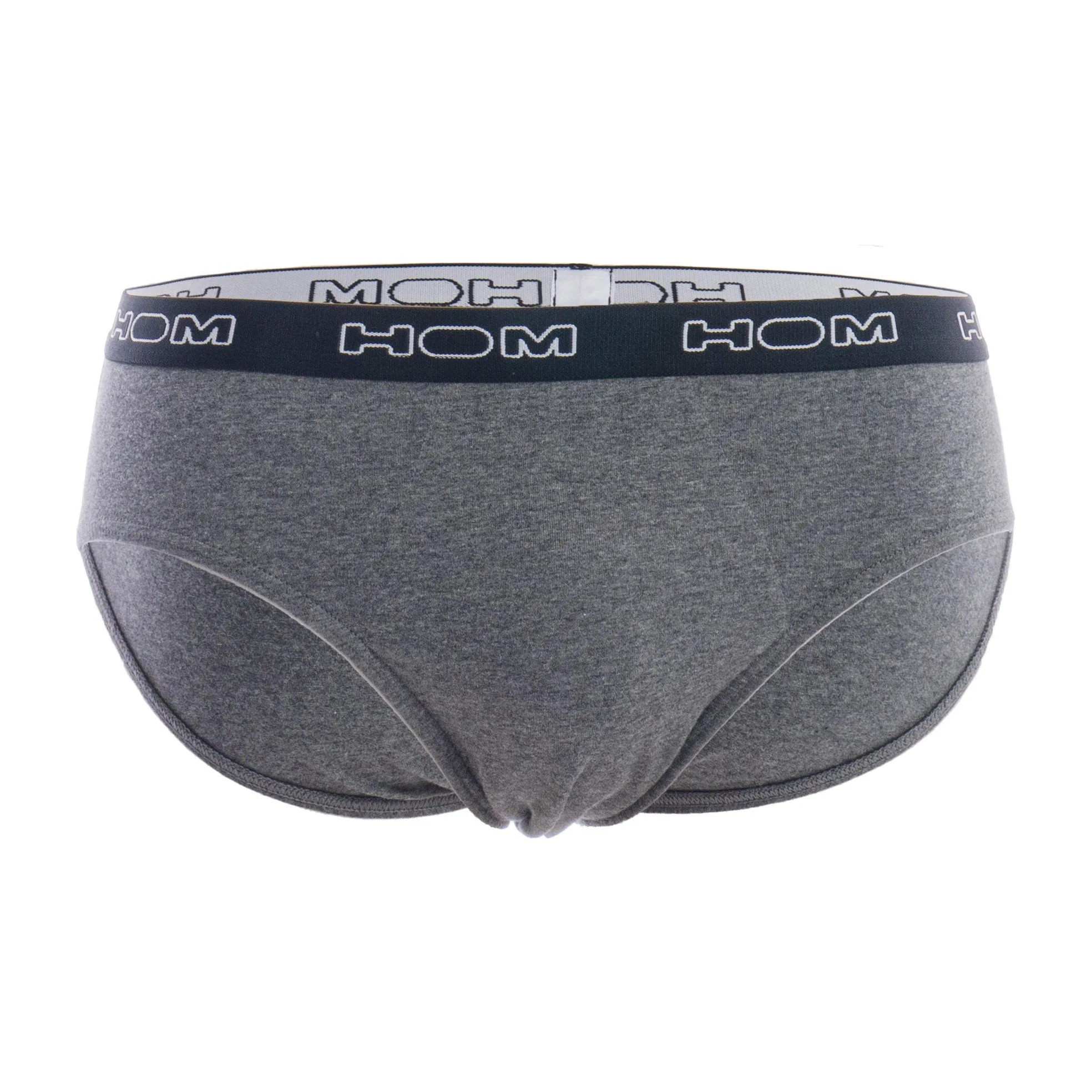Lot de 3 slips HOM Boxerlines - gris, navy et noir - HOM : vente sl...