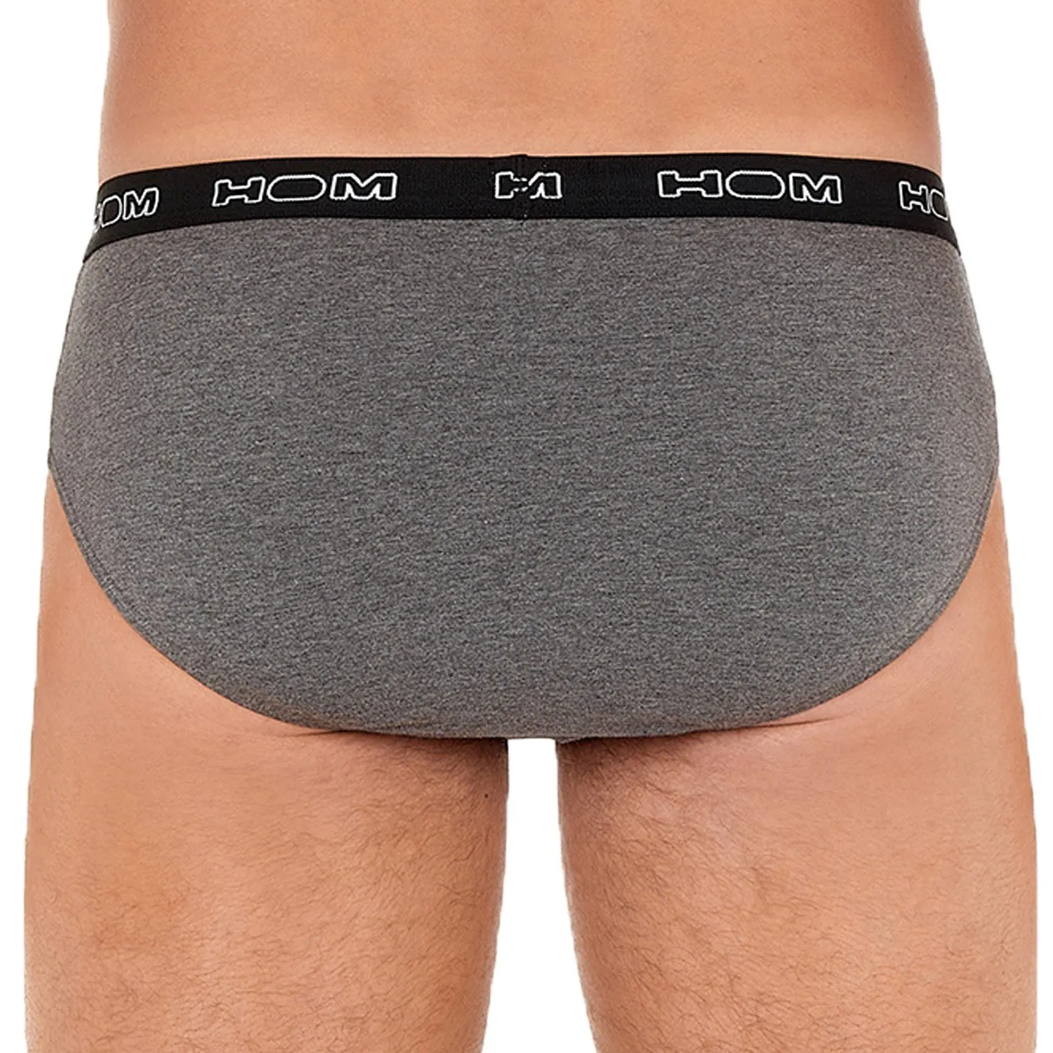 Lot de 3 slips HOM Boxerlines - gris, navy et noir - HOM : vente sl...