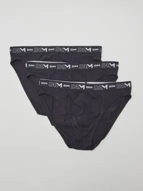 Lot de 3 slips 'Dim' - Noir