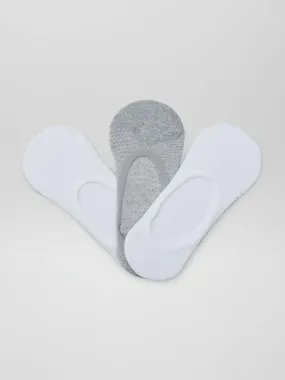 Lot de 3 socquettes - Gris