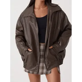 Lyra | Veste bomber oversize élégante pour un style audacieux