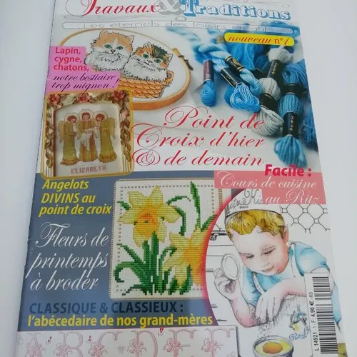 Magazine travaux et traditions, point de croix, n°1