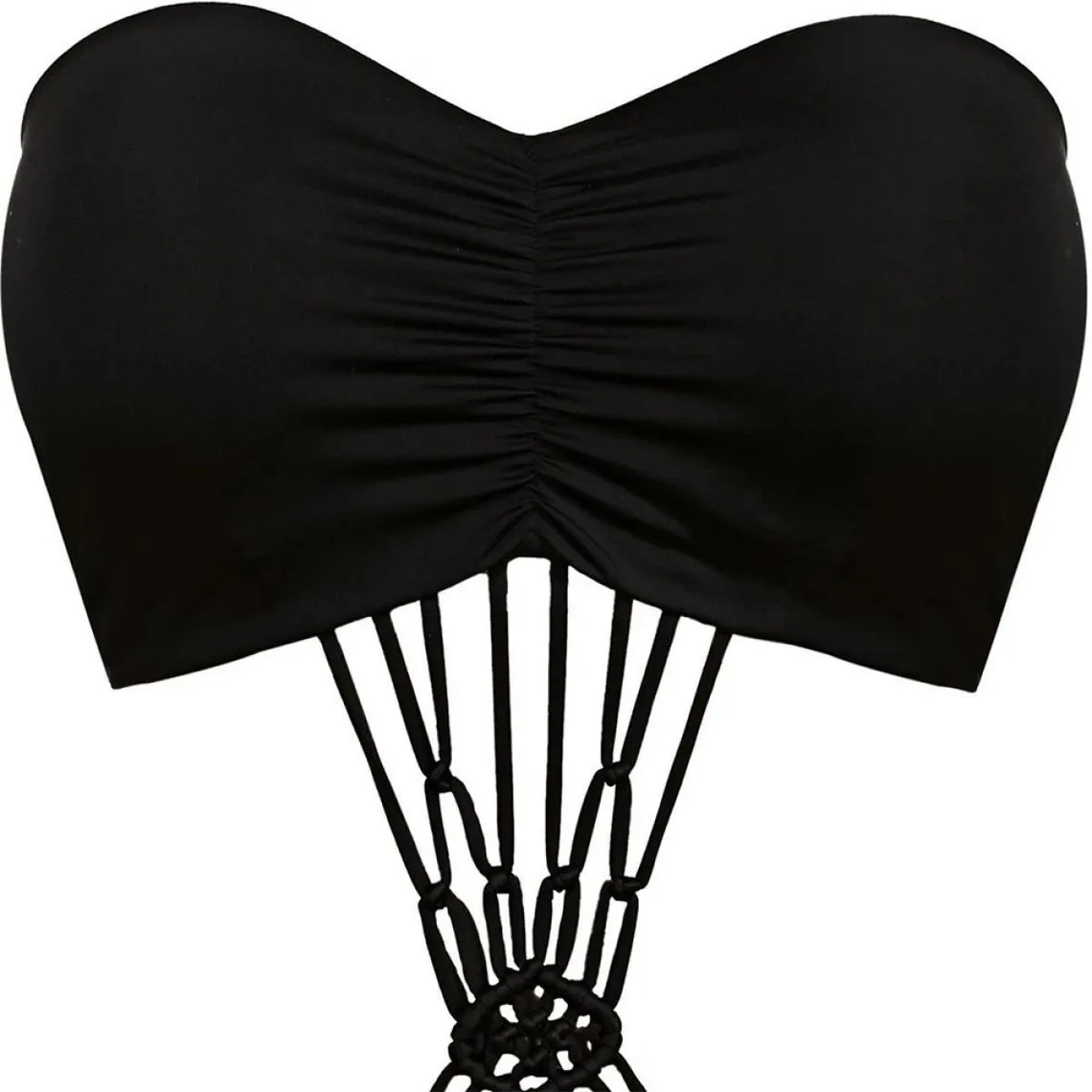 Maillot de bain une pièce bandeau-monokini Freya MACRAME black-Freya Maillots noir | 3 Suisses