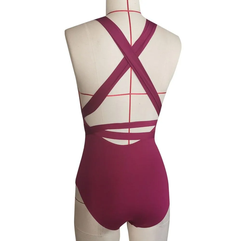 Maillot de Bain Vintage  Échancré