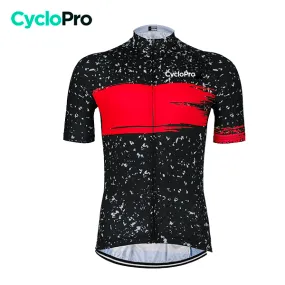 Maillot de cyclisme Rouge - Galaxy+