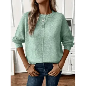 Malle | Pull Ras du Cou Pour Femme | légance Décontractée