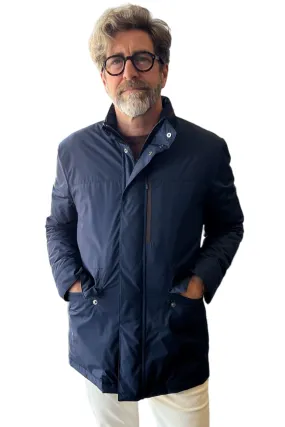 Manteau de nylon doublé