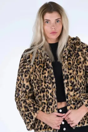 Manteau en fourrure Léopard SauvageSéduction
