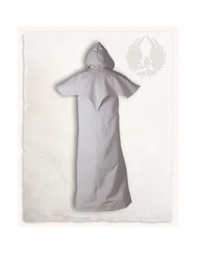 Manteau pèlerins et sorciers modèle Abraxas (coton crème) ⚔️ Boutique Épées