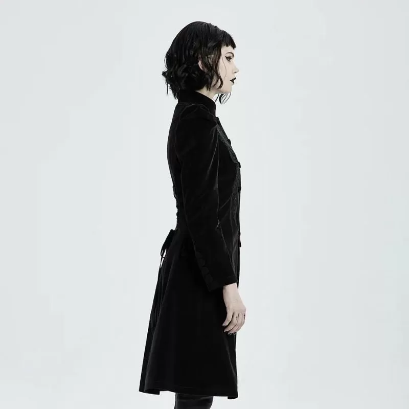 Manteau Redingote Femme Gothique