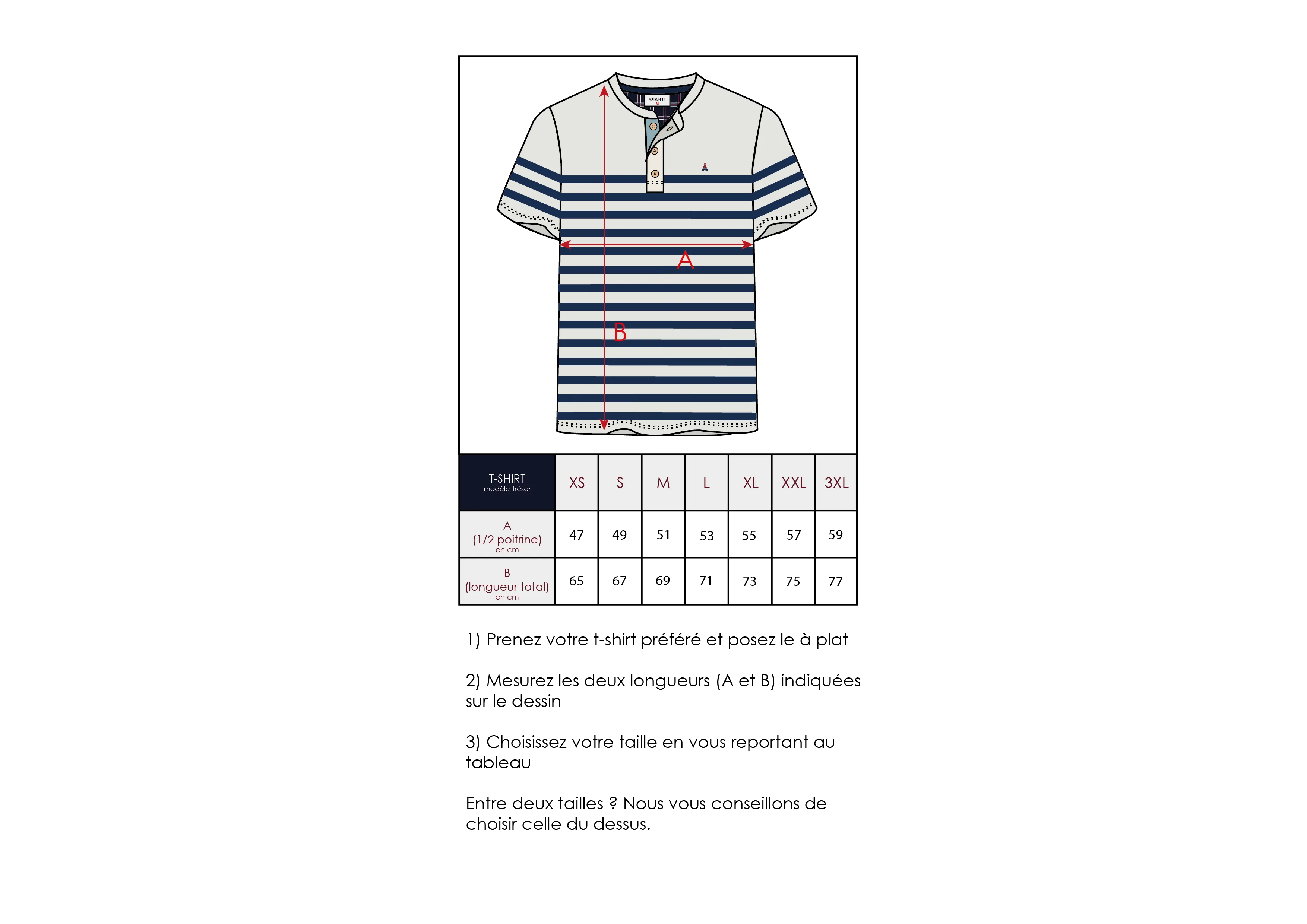 MARINIERE HOMME TRESOR - ORGANIC COTTON