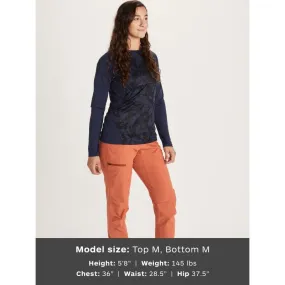Marmot Crystal LS - T-shirt femme | Hardloop