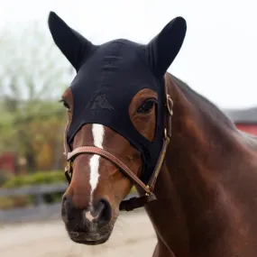 Masque cheval anti-stress avec oreilles fermeture velcro - Technologie Titane Liquide Fenwick - Equestra