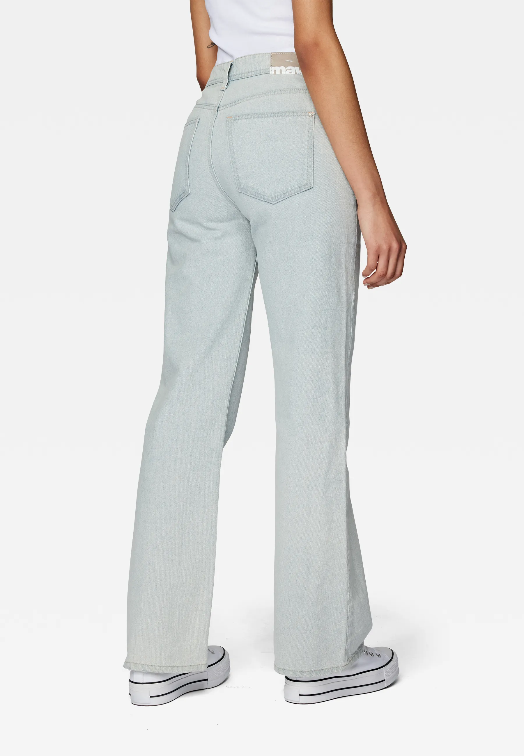 Mavi Jeans Victoria HiWaist Bootcut L36 & L38 pouces, denim délavé