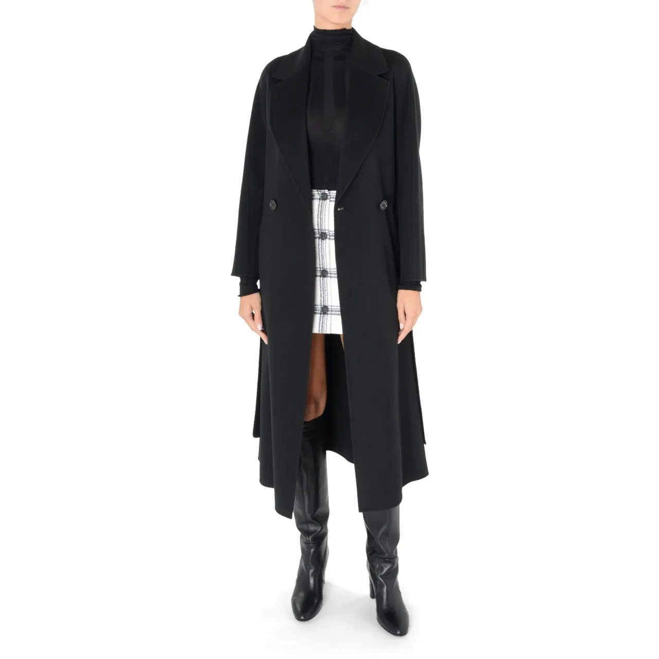 Max Mara Manteau 'S Eliot noir 