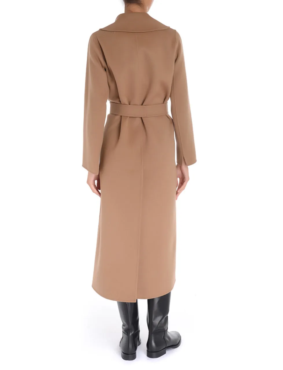 Max Mara Manteau de robe de chambre Poldo de couleur camel S