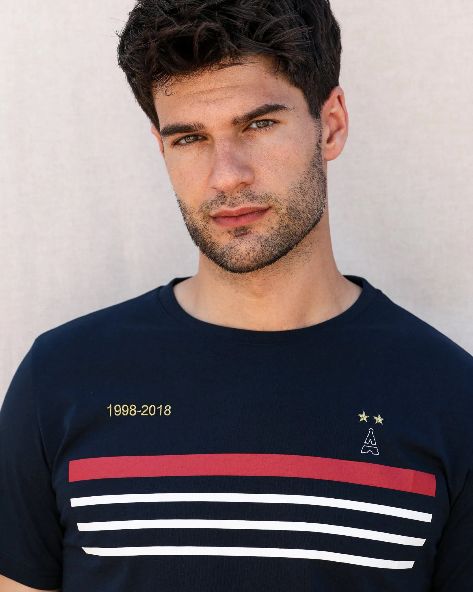 Men's T-SHIRT Didier BLEU - Organic cotton