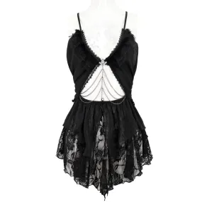 Mini Robe Sexy 'Dark Little Devil' Noire