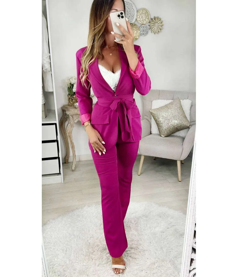 Mon joli blazer fuchsia " So Classic"