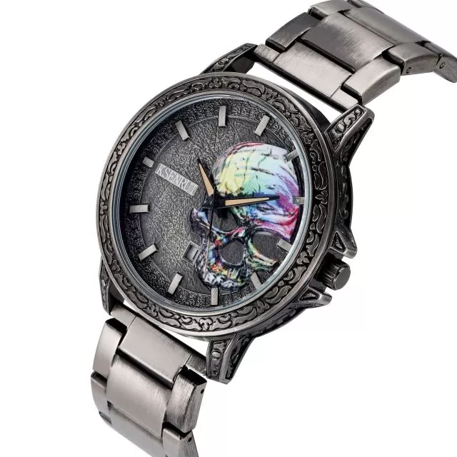 Montre retro Tête de mort