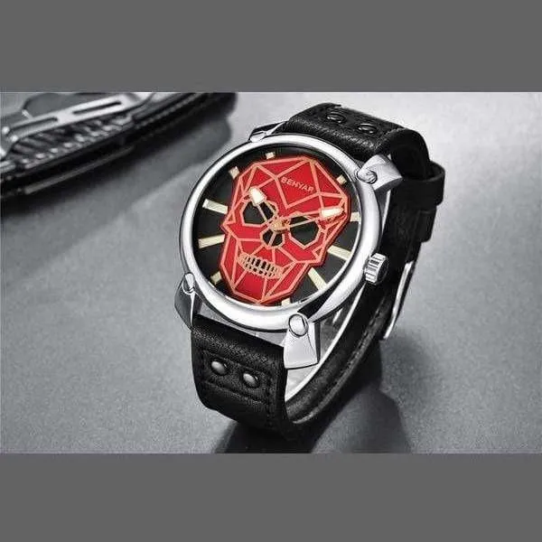 Montre skull design