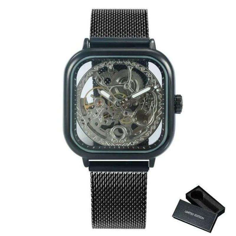 Montre Steampunk Mécanisme Apparent