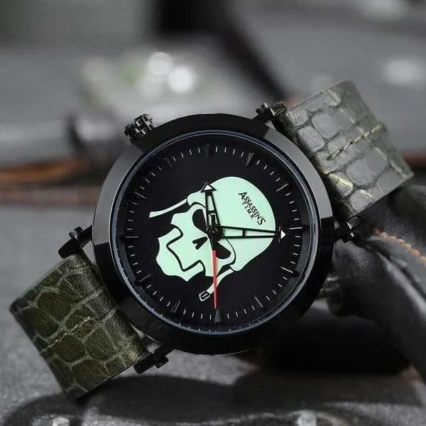Montre Tête de mort de luxe Assassin's Time