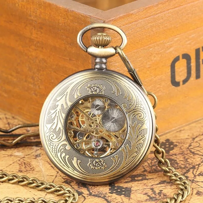 Montre à Gousset Steampunk Phénix