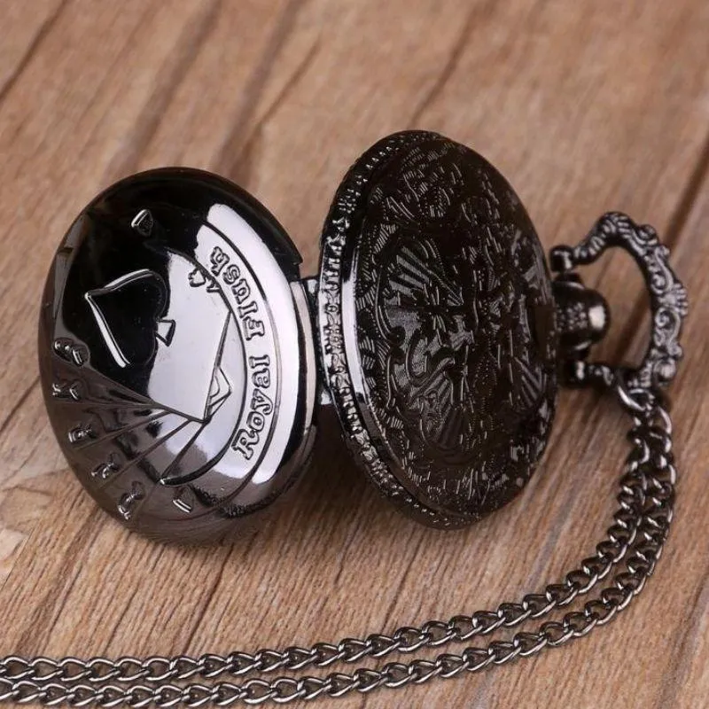Montre à Gousset Steampunk Poker