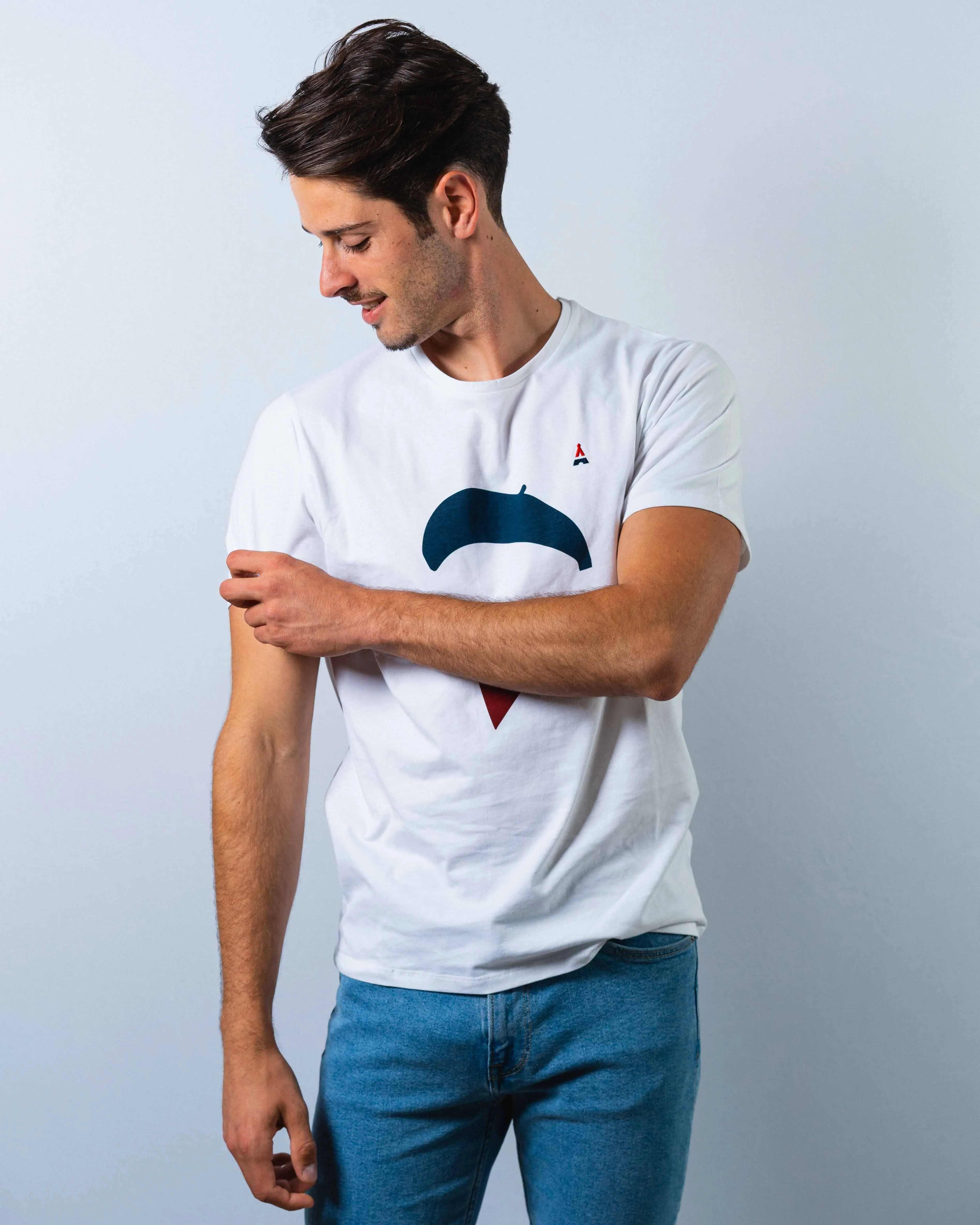 Moustache T-Shirt for Men - Made from Organic Cotton