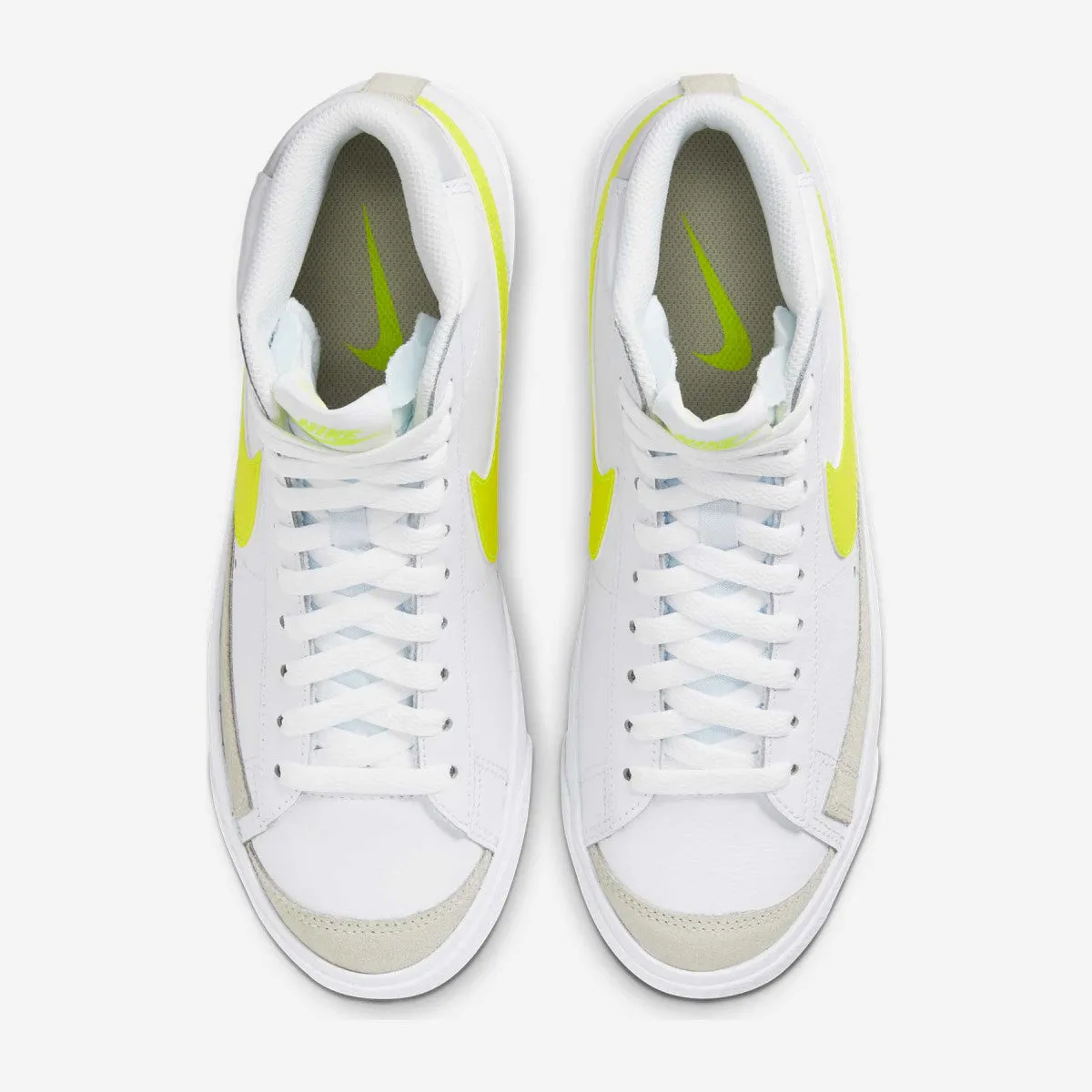 Nike - Blazer Mid 77 White Lemon Venom