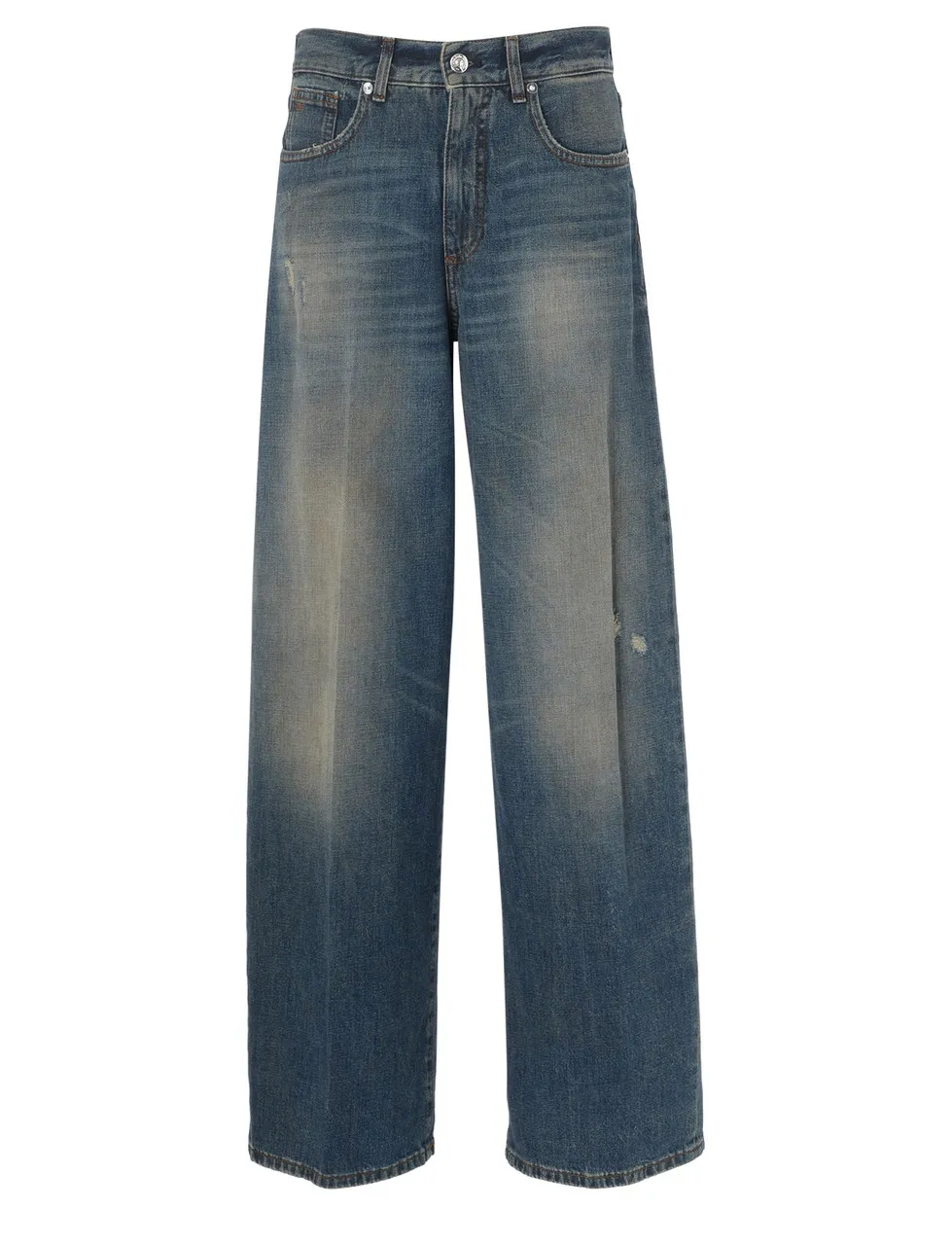 Nine In The Morning Jeans Gea en denim bleu