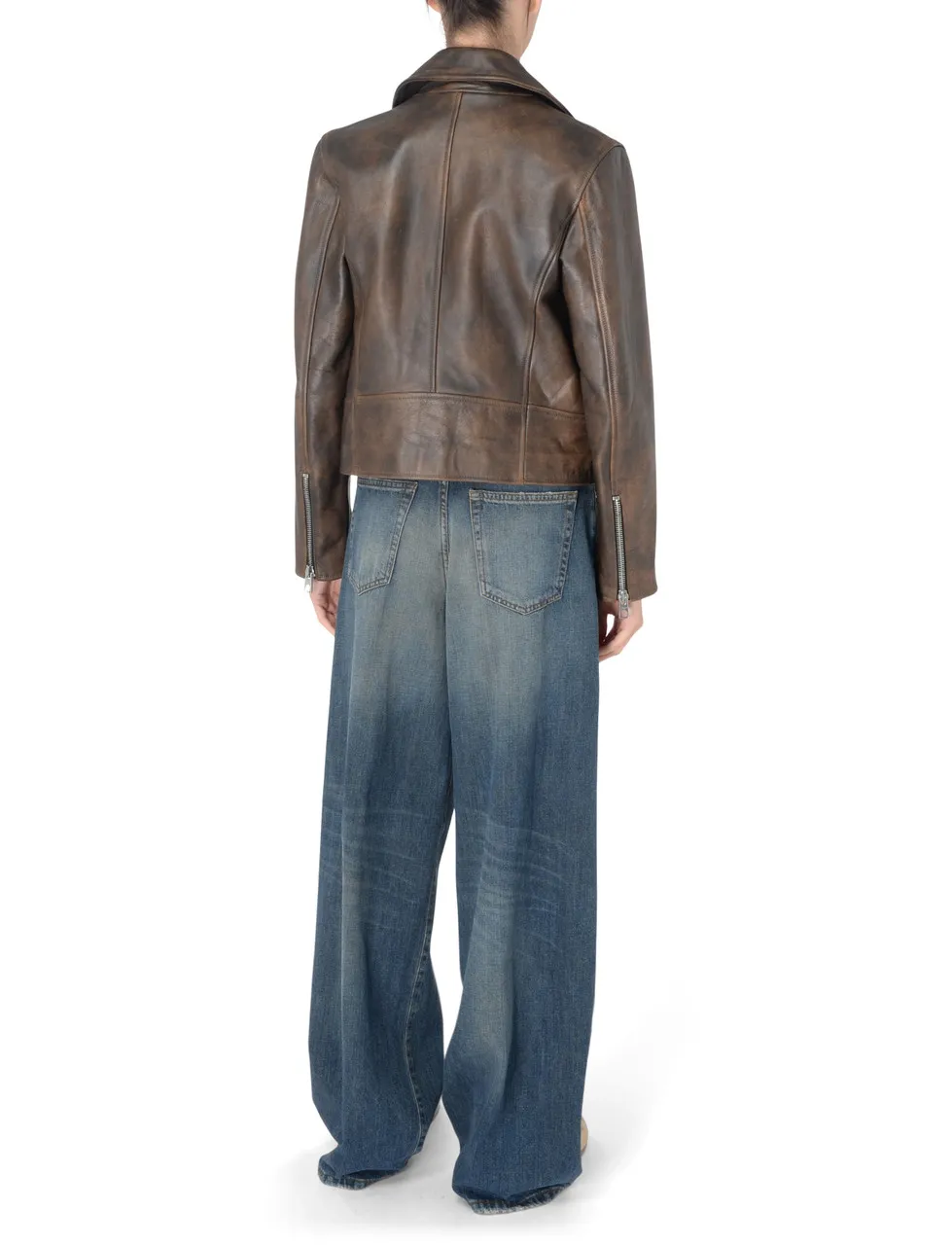 Nine In The Morning Jeans Gea en denim bleu