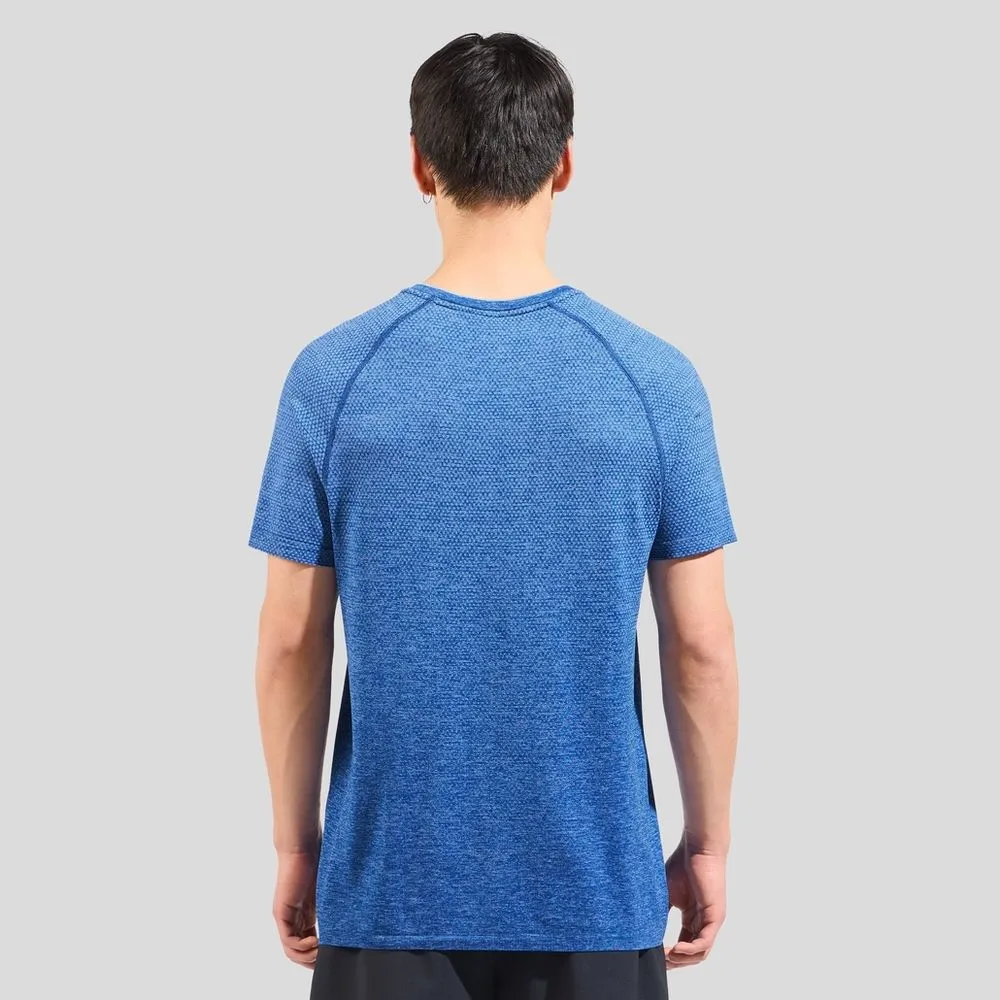 ODLO T-SHIRT CREW NECK S/S ESSENTIAL SEAMLESS Homme LIMOGES MELANGE