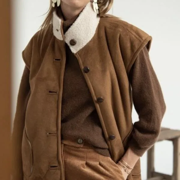 Opull'ence - Gilet - Leo Naturel