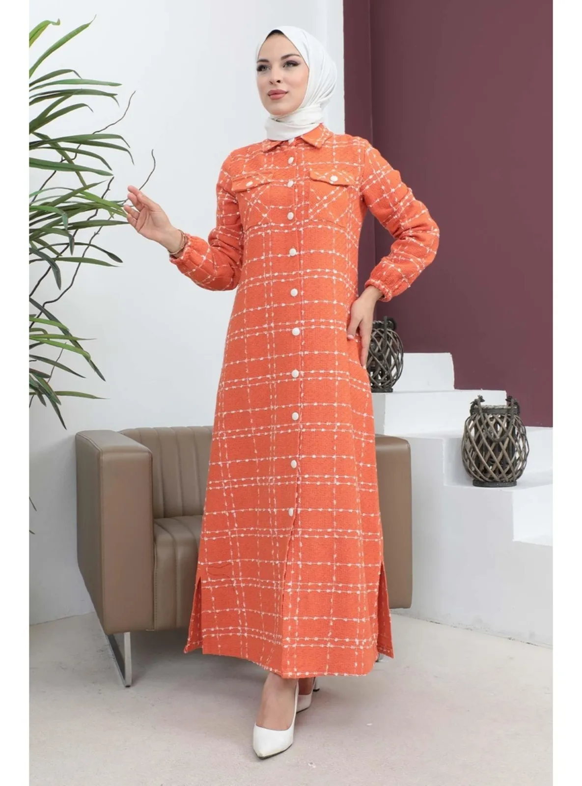 Orange - Coat