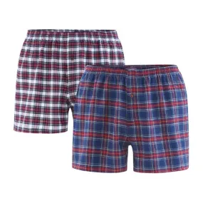 Pack de deux caleçons en flanelle