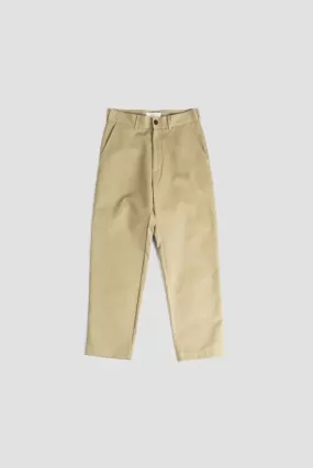 Pantalon BILL en coton beige