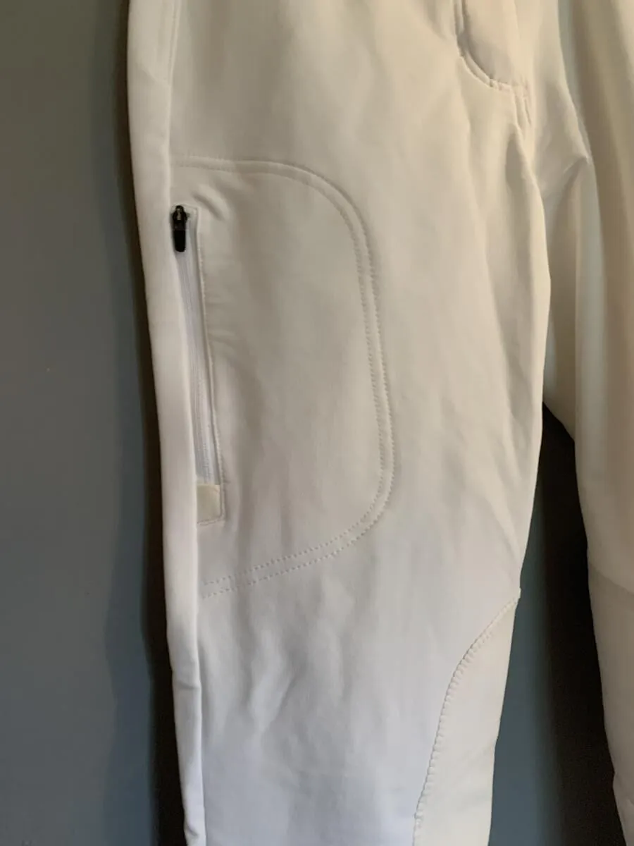 Pantalon blanc neuf Fouganza