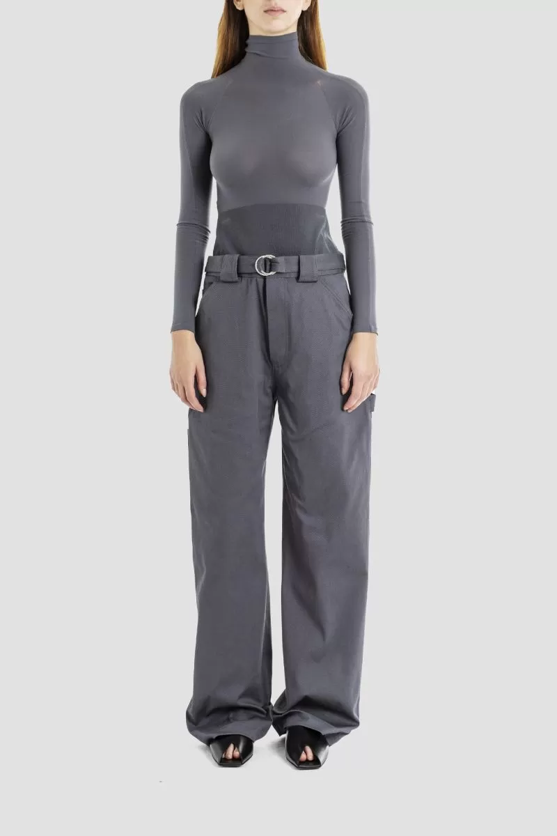 Pantalon cargo taille élastique