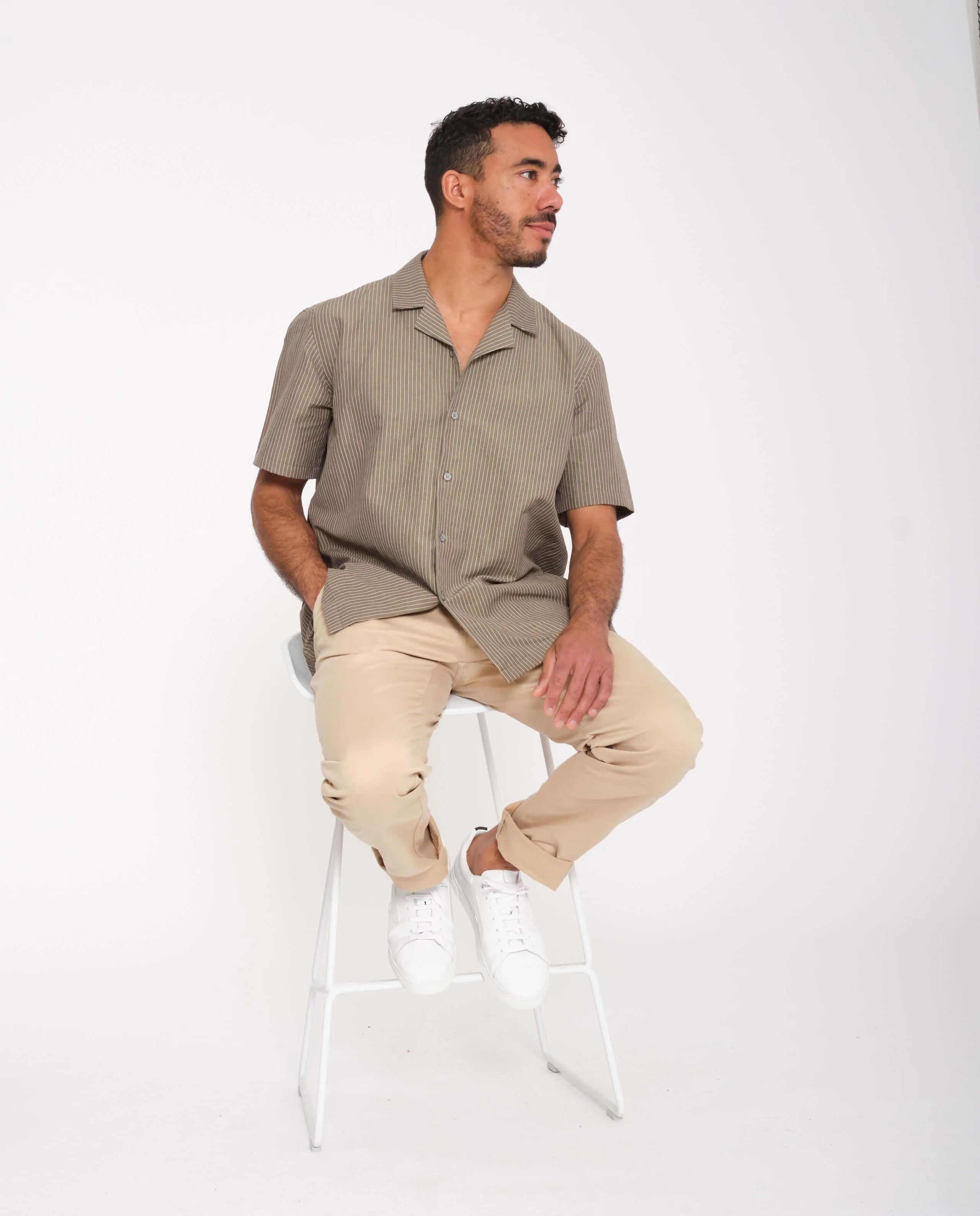 Pantalon chino en coton bio
