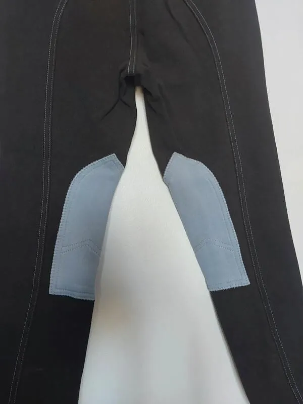 Pantalon d'équitation bleu ciel et marron Sierra